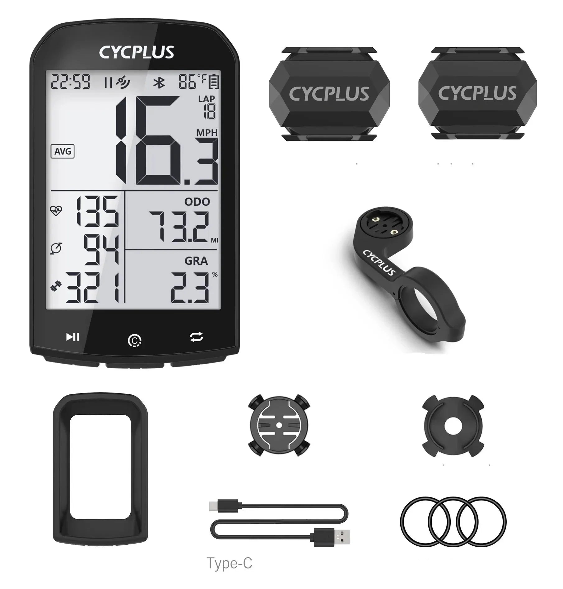 BikeCalculateurVitesse&GPSBluetooth5.0™ - Lemonde - moto - velo.com