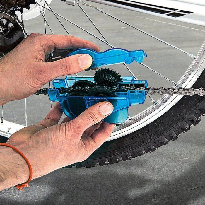 CleanerChain™ - Kit portable de nettoyage pour chaîne de vélo | vélo - Lemonde - moto - velo.com